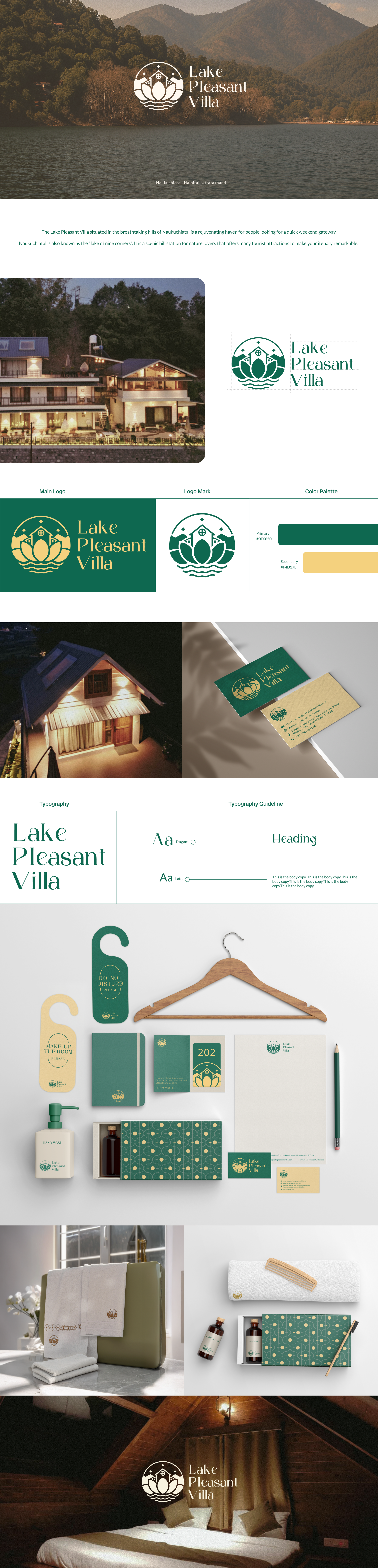 Lake Pleasant Villa branding