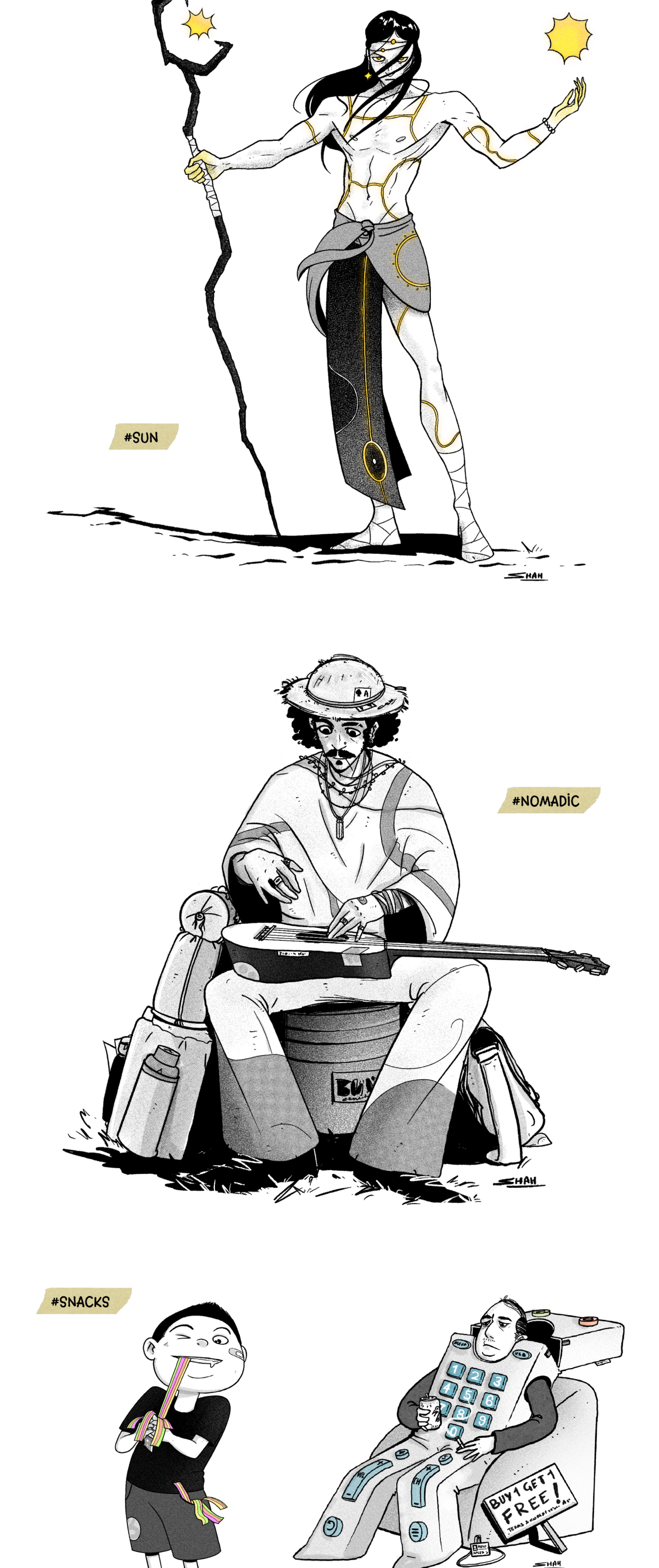 Inktober 2024 character