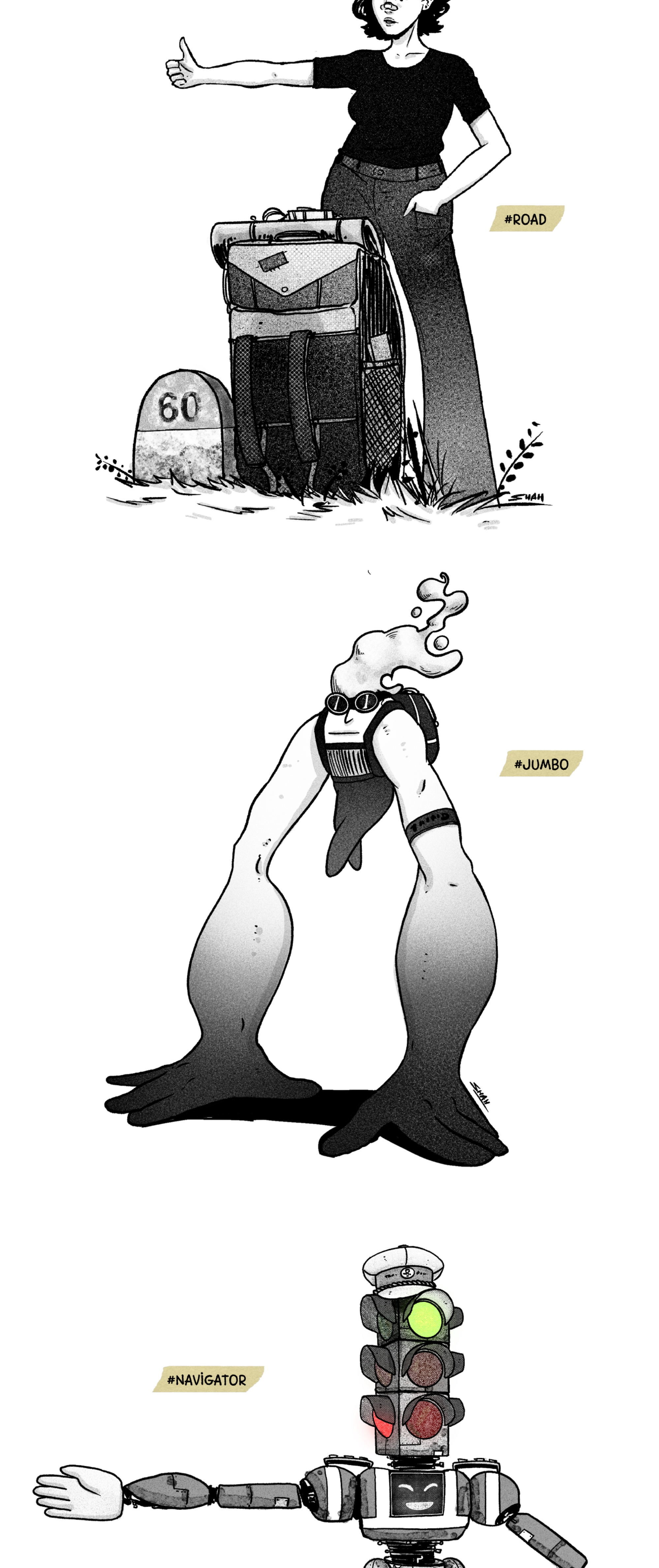 Inktober 2024 character