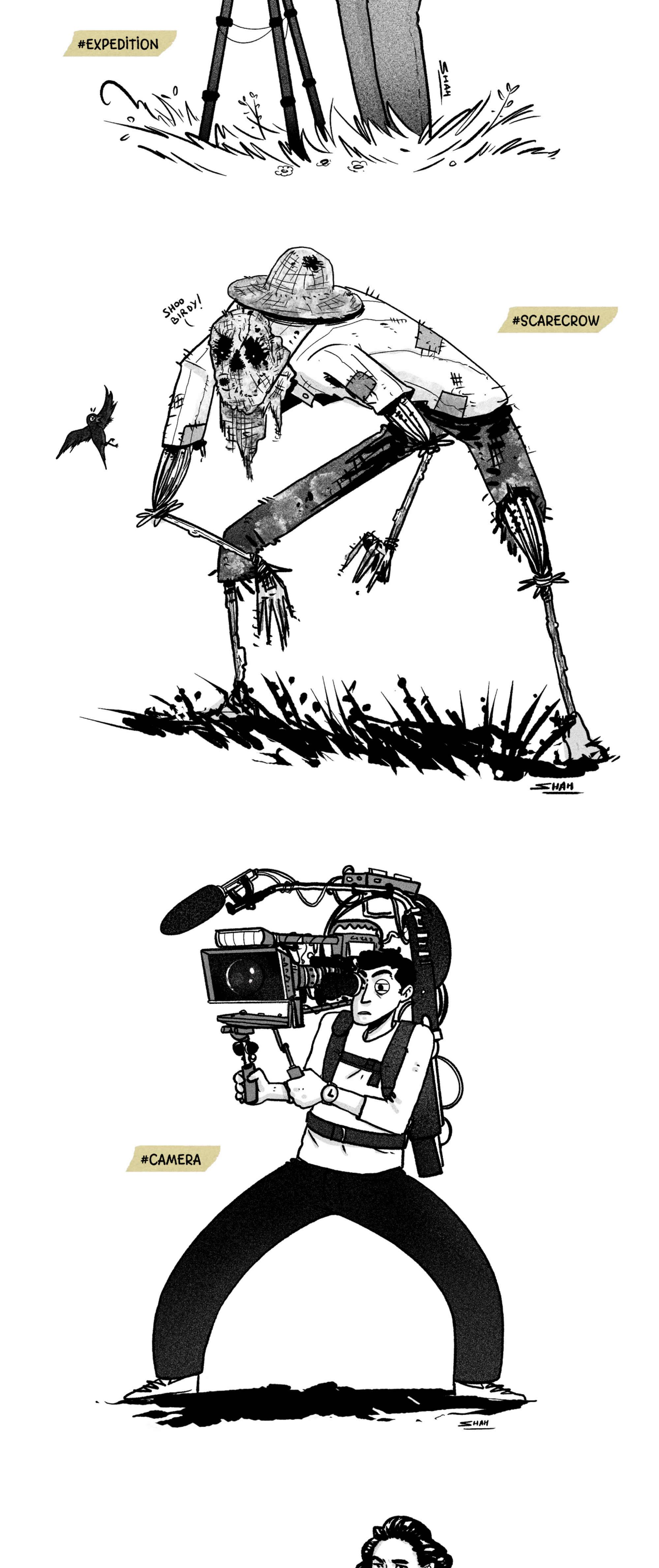 Inktober 2024 character