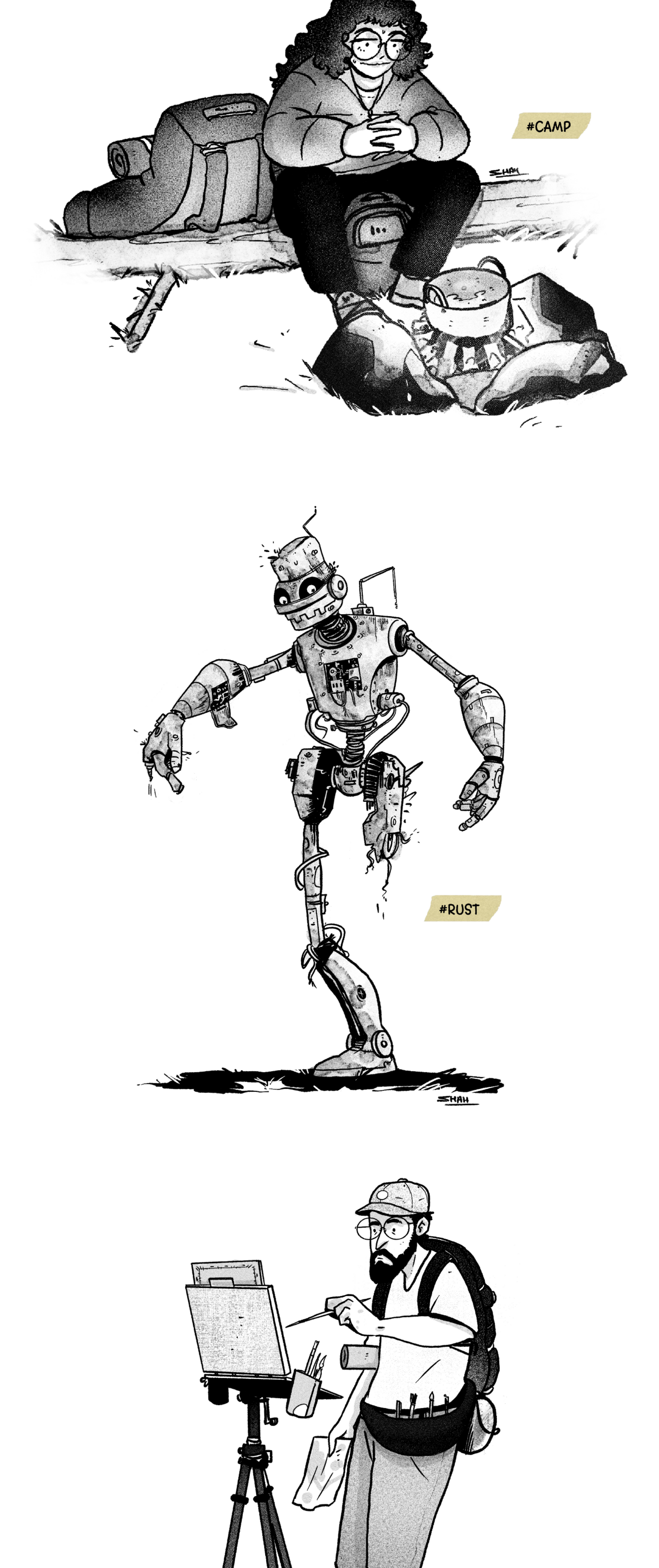 Inktober 2024 character